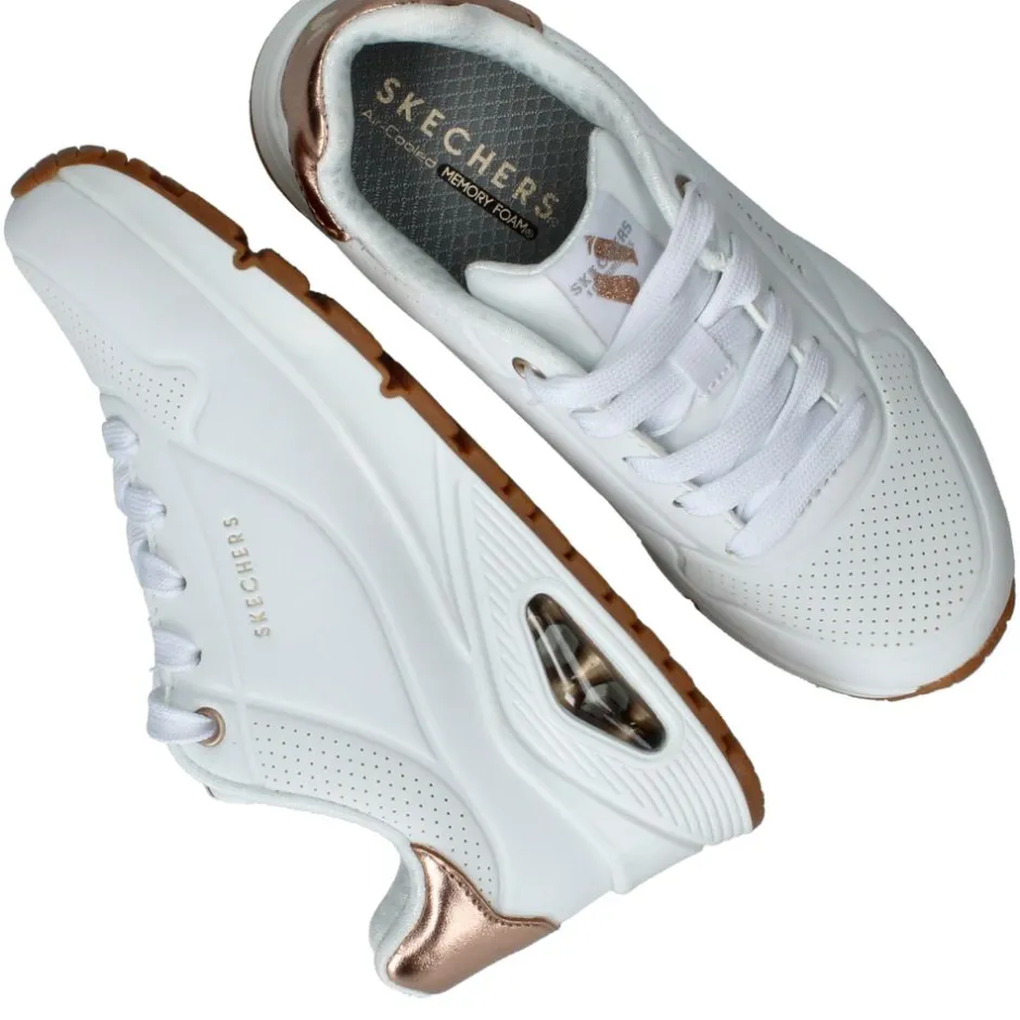 Skechers Uno Gen1 Shimmer Away Sneakers Meisjes| Sneakers