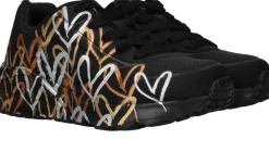 Skechers Uno Lite Metallic Love Sneakers Meisjes| Sneakers