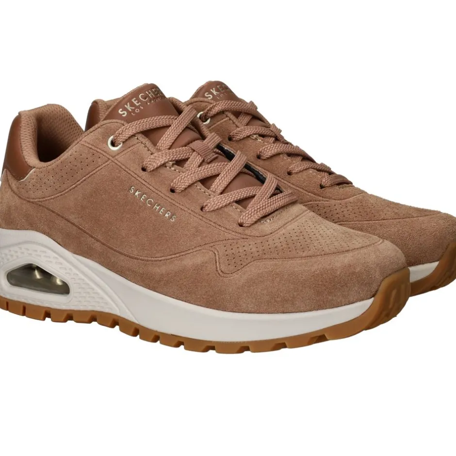 Skechers Uno Rugged Chillproof Sneakers Bruin Dames|DAMES Sneakers