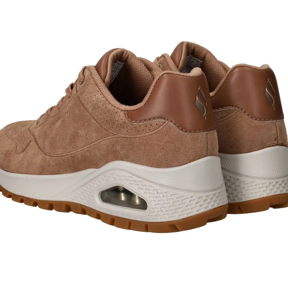 Skechers Uno Rugged Chillproof Sneakers Bruin Dames|DAMES Sneakers