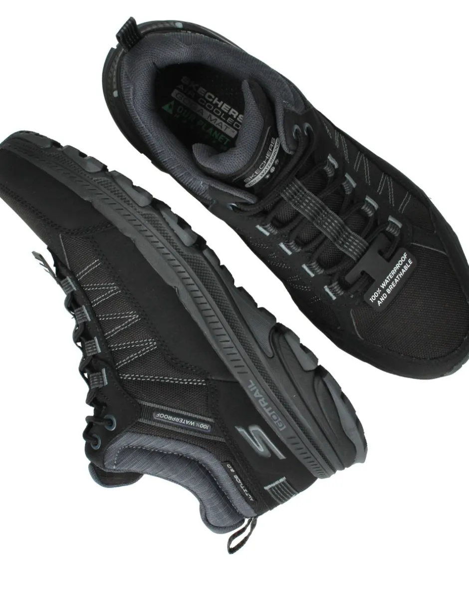 Skechers Waterproof Go Run Trail Altitude Wandelschoenen Dames|DAMES Veterschoenen