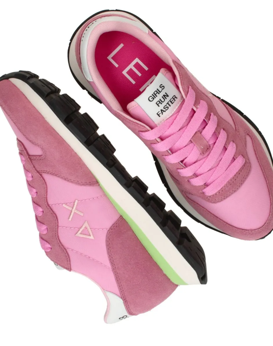 SUN68 Sun 68 Ally Solid Nylon Sneakers Dames|DAMES Sneakers