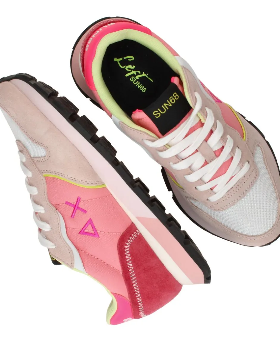 SUN68 Ally Color Explosion Sneakers Dames|DAMES Sneakers