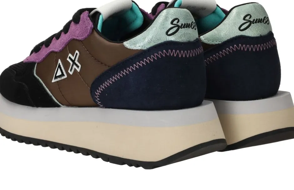 SUN68 Big Ally Solid Sneakers Dames|DAMES Sneakers