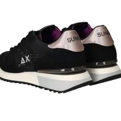 SUN68 Stargirl glitter logo Sneakers Dames|DAMES Sneakers