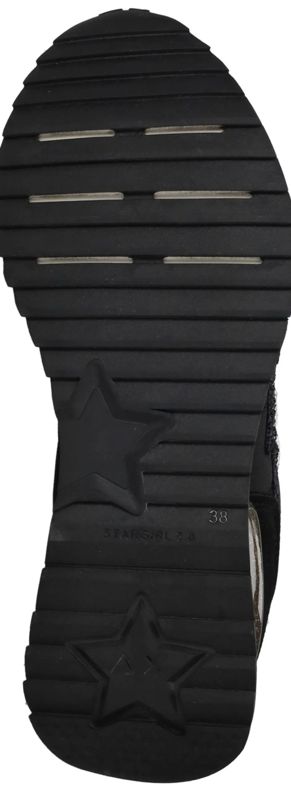 SUN68 Stargirl glitter logo Sneakers Dames|DAMES Sneakers