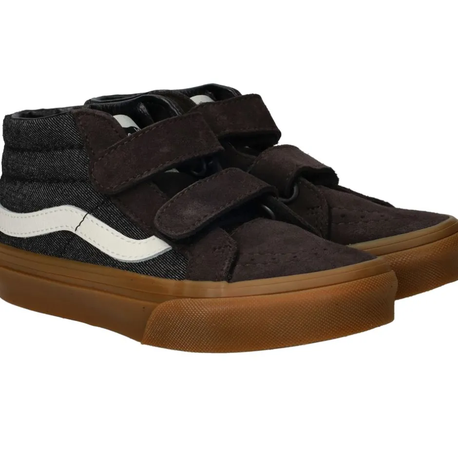 Vans SK8-Mid Sneakers Zwart Jongens| Sneakers