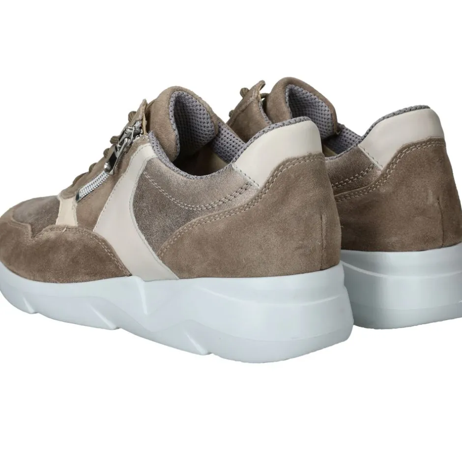 Waldlaufer Funky Sneakers Beige Dames|DAMES Comfort|Sneakers