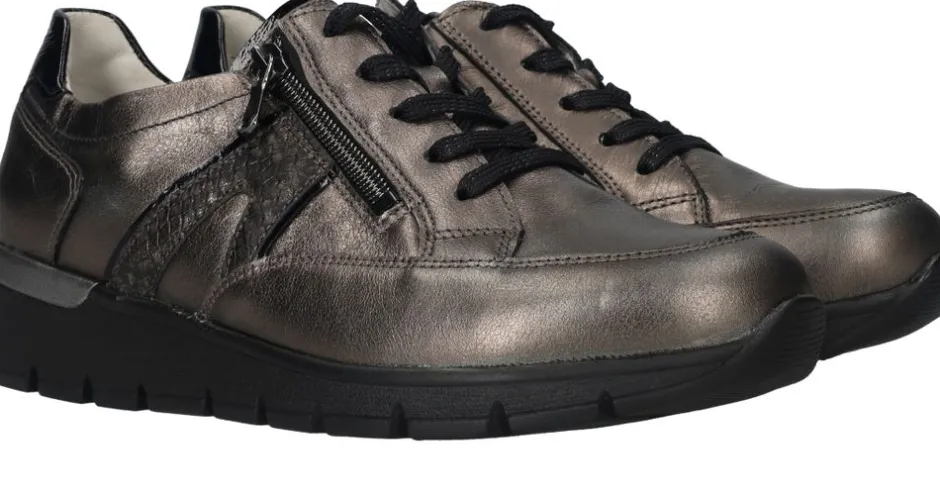 Waldlaufer Ramona Sneakers Zilver Dames|DAMES Comfort|Sneakers