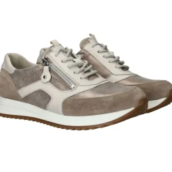 Waldlaufer Vicky Sneakers Taupe Dames|DAMES Comfort|Sneakers