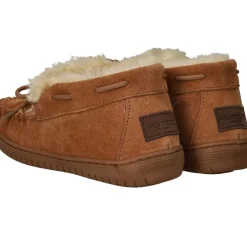 Warmbat Bunya Pantoffels Cognac Dames|DAMES Pantoffels