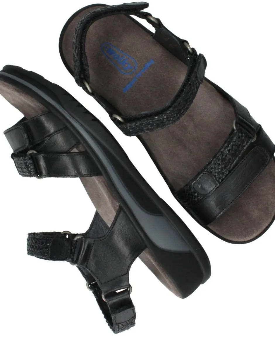 Wolky Acula Softy Wax Sandalen Dames|DAMES Sandalen|Comfort