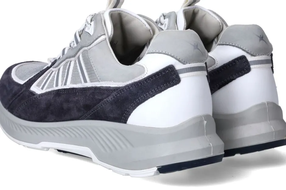 Xsensible Colorado Stretchwalker Sneakers Grijs Heren|Heren Veterschoenen|Comfort