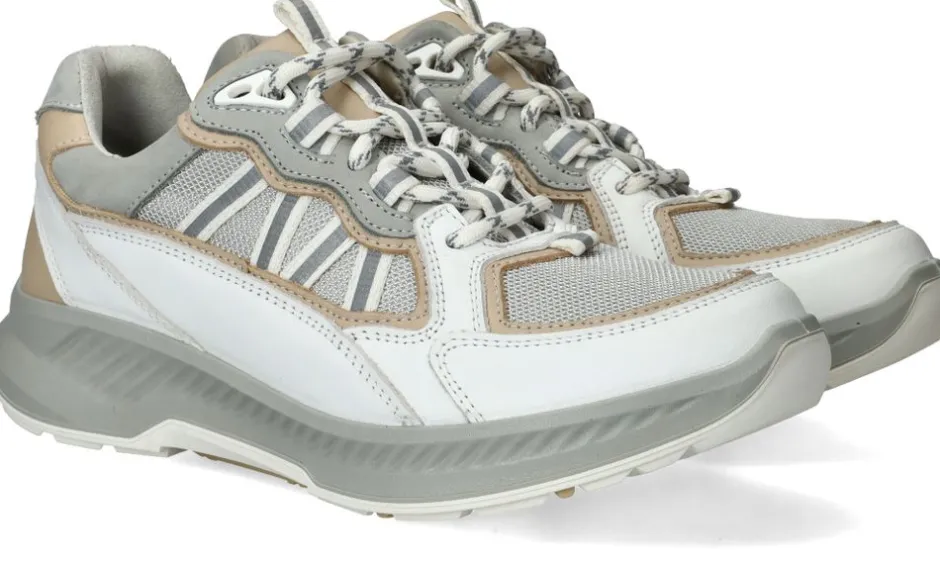 Xsensible Colorado Stretchwalker Sneakers Grijs Dames|DAMES Comfort|Sneakers