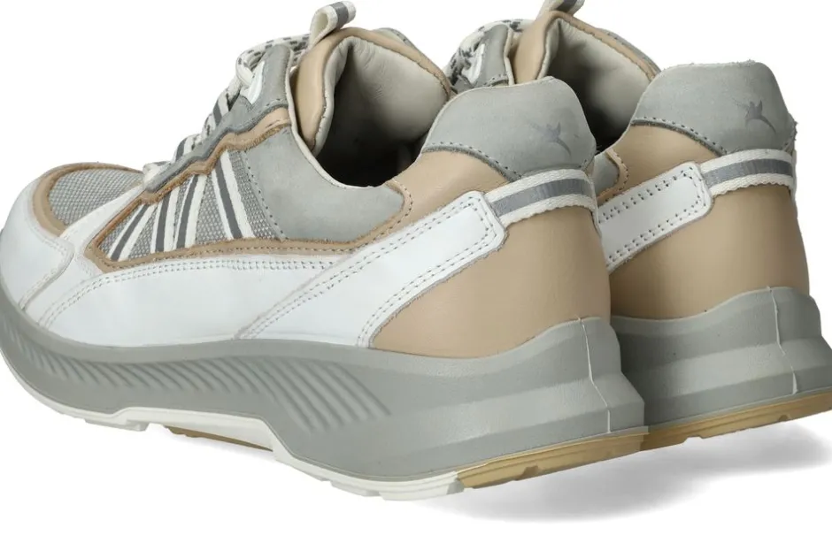 Xsensible Colorado Stretchwalker Sneakers Grijs Dames|DAMES Comfort|Sneakers
