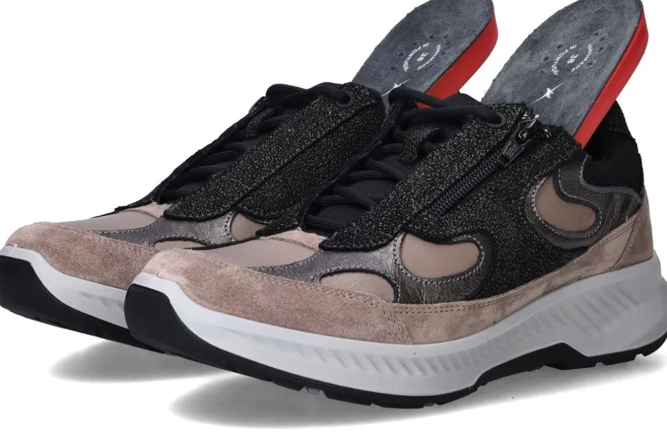 Xsensible Douro Stretchwalker Sneakers Dames|DAMES Comfort|Sneakers
