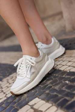 Xsensible Golden Gate Stretchwalker Sneakers Dames|DAMES Veterschoenen|Comfort