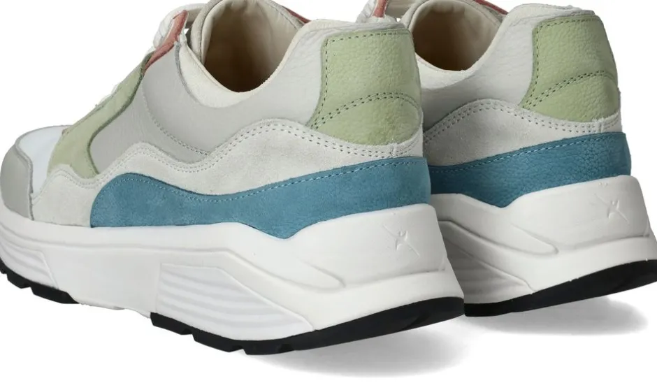 Xsensible Golden Gate Stretchwalker Sneakers Dames|DAMES Veterschoenen|Comfort