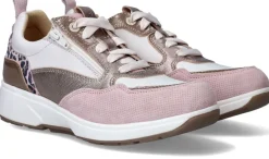Xsensible Grenoble Stretchwalker Sneakers Dames|DAMES Veterschoenen|Comfort