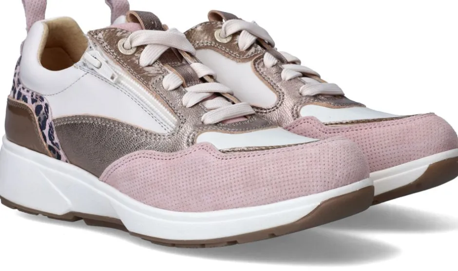 Xsensible Grenoble Stretchwalker Sneakers Dames|DAMES Veterschoenen|Comfort