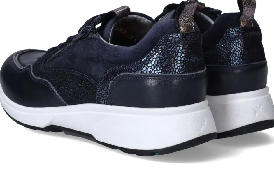 Xsensible Grenoble Stretchwalker Sneakers Dames|DAMES Veterschoenen|Comfort