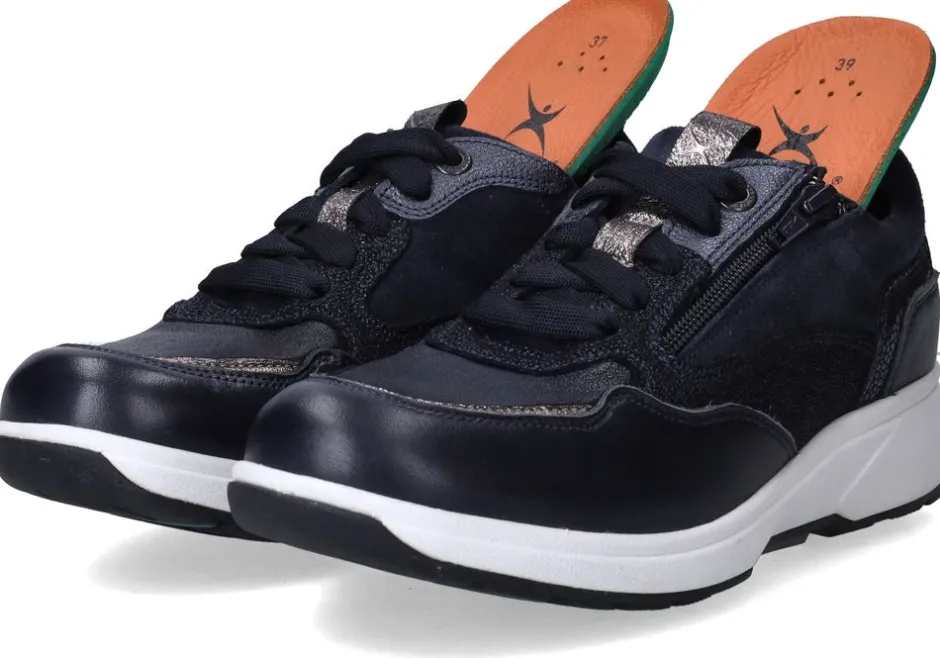 Xsensible Grenoble Stretchwalker Sneakers Dames|DAMES Veterschoenen|Comfort
