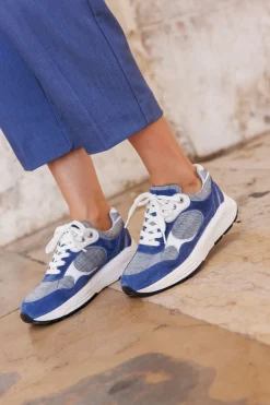Xsensible Helix Stretchwalker Sneakers Dames|DAMES Veterschoenen|Comfort