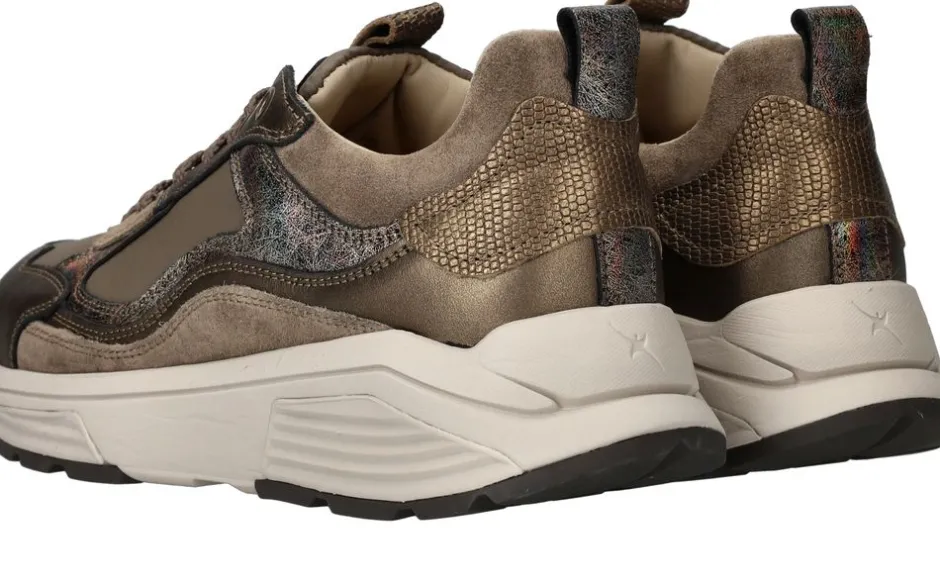 Xsensible Milau Stretchwalker Sneakers Groen Dames|DAMES Comfort|Sneakers