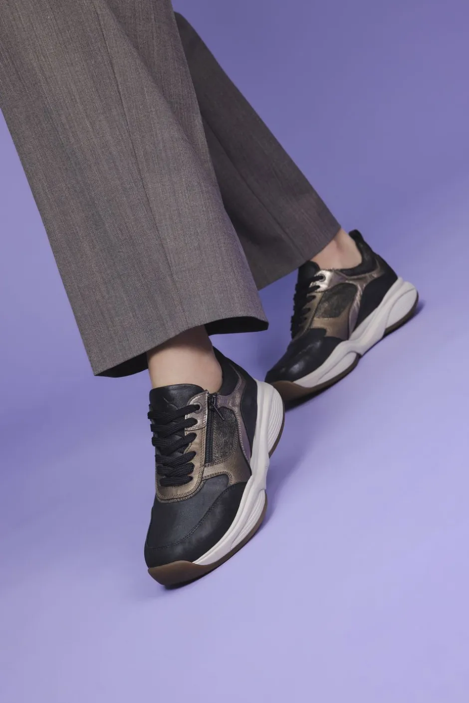 Xsensible SWX19 Stretchwalker Sneakers Dames|DAMES Comfort|Sneakers