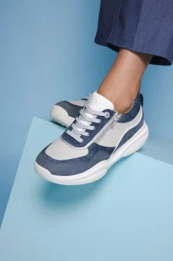 Xsensible SWX11 Stretchwalker Sneakers Dames|DAMES Veterschoenen|Comfort
