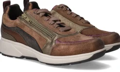 Xsensible Valletta Stretchwalker Sneakers Bruin Dames|DAMES Comfort|Sneakers