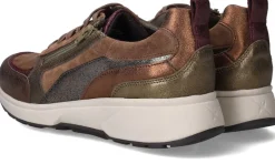 Xsensible Valletta Stretchwalker Sneakers Bruin Dames|DAMES Comfort|Sneakers