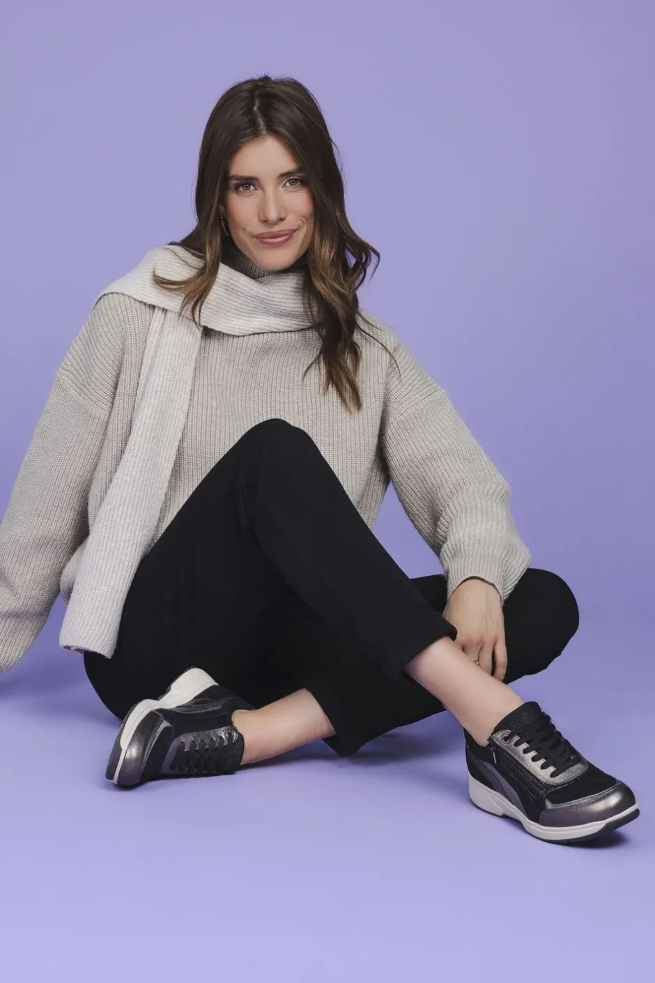 Xsensible Valletta Stretchwalker Sneakers Dames|DAMES Comfort|Sneakers
