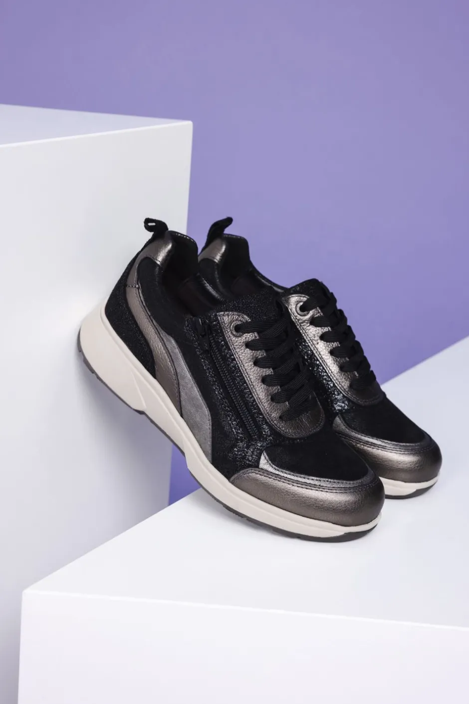 Xsensible Valletta Stretchwalker Sneakers Dames|DAMES Comfort|Sneakers